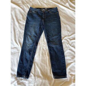 Old Navy Rockstar Super Skinny High Rise Short Denim Jeans Size 14